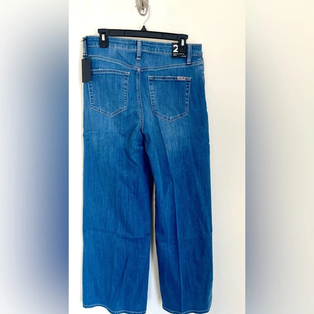 JOE'S Jeans Wide Leg Ankle Jean Wicked Game Size 29 Brand New Sustainable Denim - Picture 9 of 13